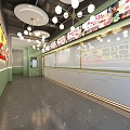Buffet Hot Pot Shop 3d model