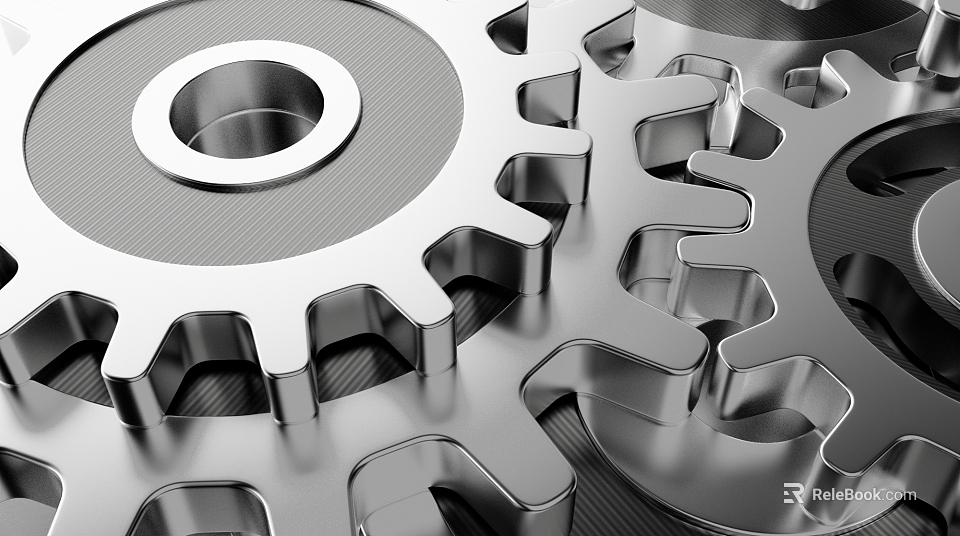 High Quality Hardware Tools Featuring Precision Metal Gears for Industrial Mechanical Components and Applications 3d model 