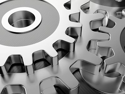 High Quality Hardware Tools Featuring Precision Metal Gears for Industrial Mechanical Components and Applications 3d model