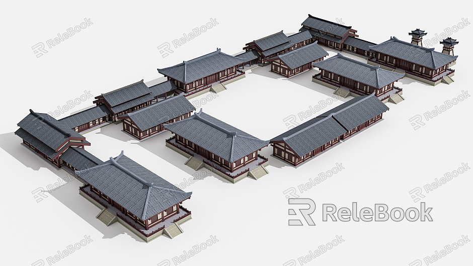 Chinese Ancient Architecture model