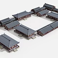 Chinese Ancient Architecture 3d model