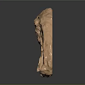 Copper Colored Textured Medical Device Anatomical Model With Reflective Surface And Detailed Texture