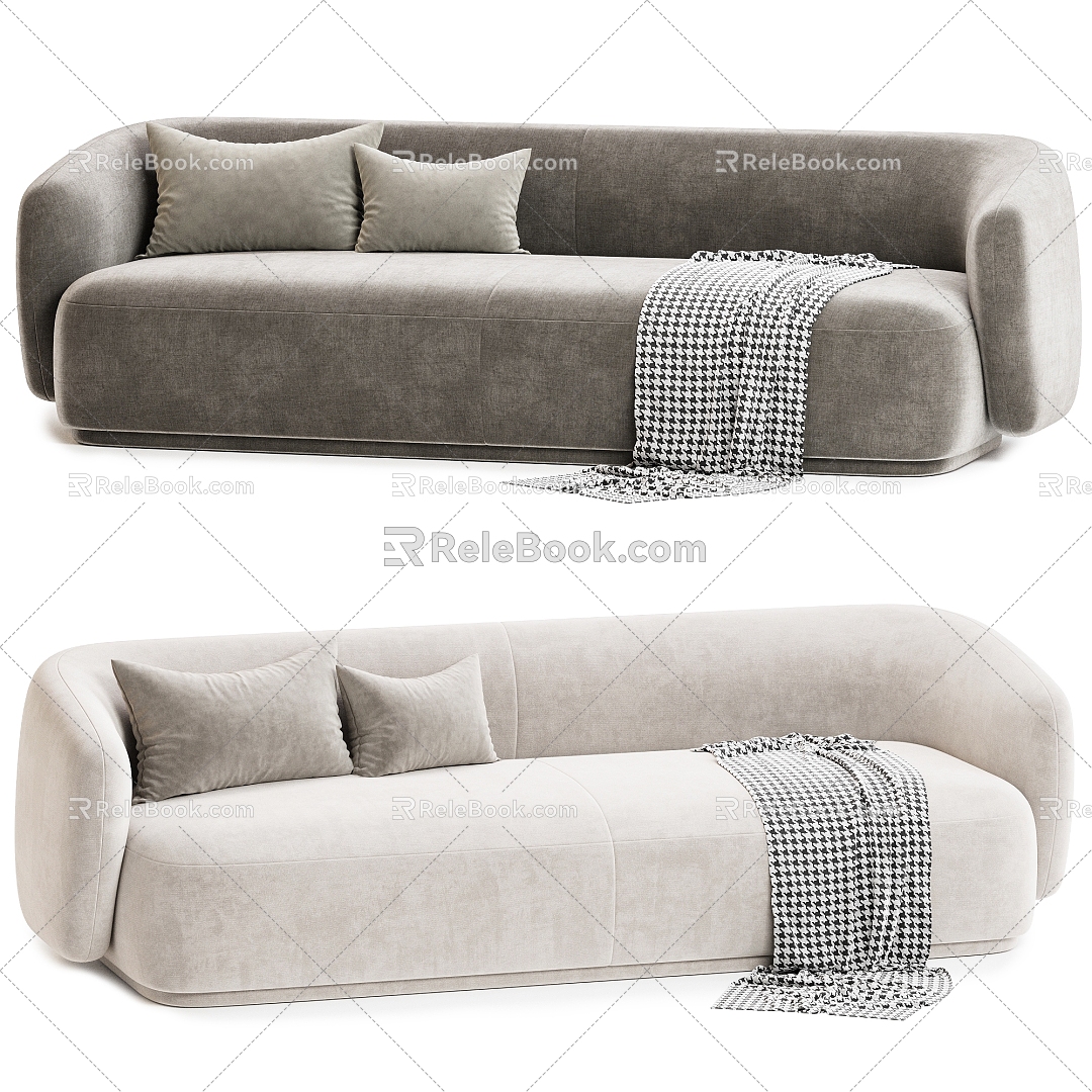 Meridiani Rene Sofa 3d model