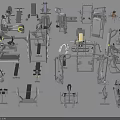 High Quality Sports Equipment Collection With Fitness Machines And Strength Training Gear