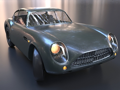 Retro Cars Early Cars Vintage Cars Beetle Cars 3d model