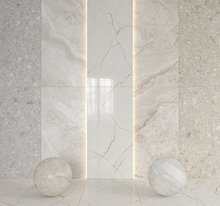 Marble Tile Wall Tile and Floor Tile 3d model