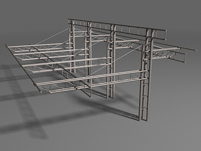 Modern canopy 3d model