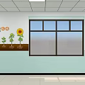 Science and Technology Creator Top Ten Science and Technology Corridor Computer Keyboard Corridor Design 3d model