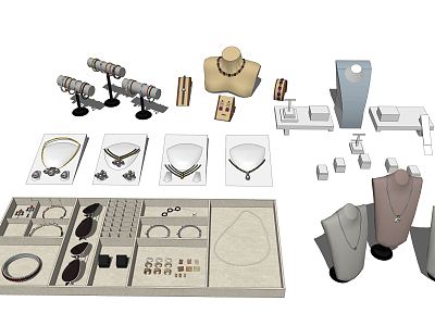 Modern Jewelry Storage model