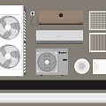 Gree Air Conditioner Fans Including Outdoor Indoor Units Grilles And Accessories