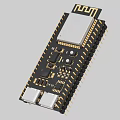 High Quality Electronic Circuit Board Module With Microchip And Gold Pins