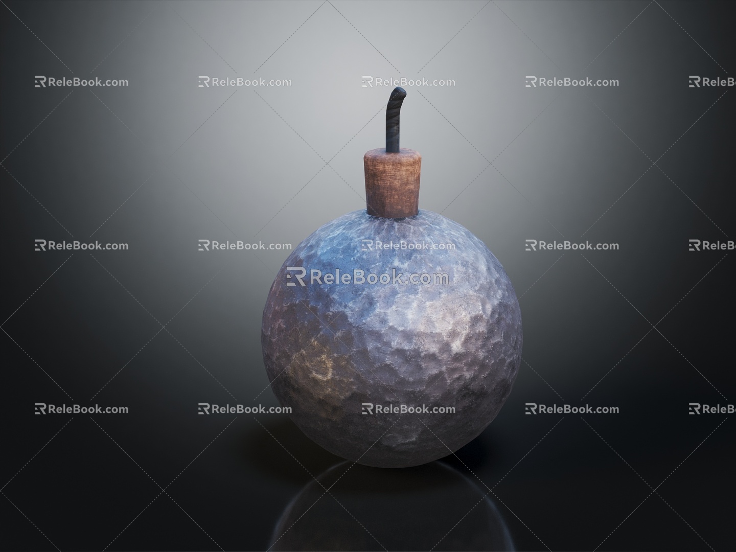 Modern Mine Bomb Modern Weapon 3d model