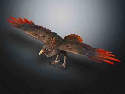 Modern Birds 3d model