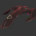 Smart Machine Futuristic Design With Sleek Aerodynamic Body Flying Wings And Cockpit Window