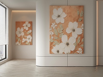 decorative painting 3d model