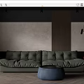 Modern Sofa Coffee Table Combination Multiplayer Sofa Coffee Table Combination 3d model