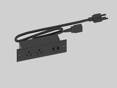 Modern Plub 3d model Modern Plub 3d model