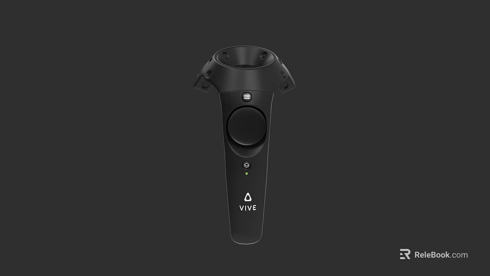 VIVE VR Gaming Controller With Ergonomic Design For Immersive Play Equipment 3d model 