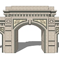 Gate 3d model