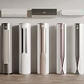 Modern Home Air Conditioners Wall Mounted And Floor Standing With Sleek Design And Various Colors