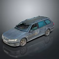 Durable Silver Roof Rack For Family Station Wagon Travel Storage Solutions