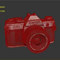 Vintage Canon AE 1 Electronic Camera With Classic Design And Lens