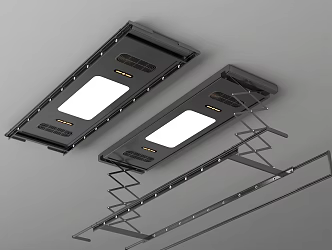 Modern drying rack 3d model