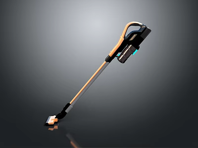 Modern Cordless Stick Vacuum Cleaner Lightweight Design Ergonomic Handle For Efficient Home Cleaning 3d model