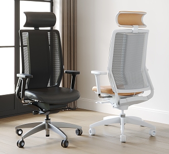 Modern office chair 3d model