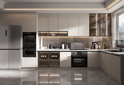 Modern Kitchen 3d model