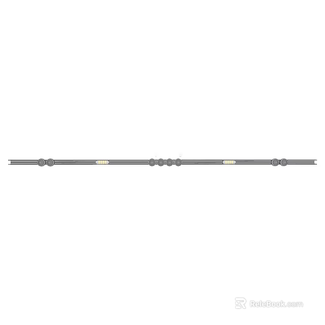 Track Mounted Downlights and Spotlights for Adjustable Indoor Ceiling Lighting 3d model 