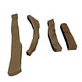 Plant Roots Featuring Brown Elongated Shape And Natural Organic Texture