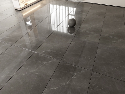 dark gray ceramic tile bright brick full-body marble living room floor tile glazed tile foshan tile model