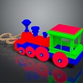 toy train toy train locomotive steam locomotive head 3d model