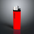 Clipper Red Lighter for Everyday Use in Daily Life Supplies with Portable Design
