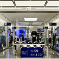 CH Clothing Store Interior With 59 Yuan Single 100 Yuan Two Items Clothing Displays Mannequins