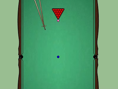 Sports Equipment Including Billiard Table Cue Sticks Triangle Rack And Balls 3d model