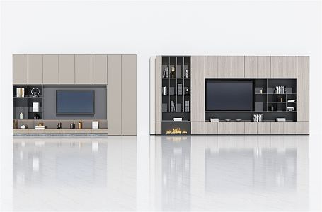 Modern TV Background Cabinet TV Cabinet TV Wall TV Background Wall Locker TV Wall Locker 3d model