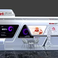 SCNet Modern Retail Store With Digital Screens Product Displays And Seating Area