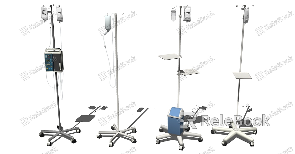 Modern drip rack hospital infusion rack model