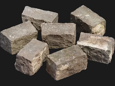 Modern Stone 3d model Modern Stone 3d model