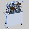 Industrial Machinery With Control Panel Movable Wheels And 870mm 550mm 500mm Dimensions