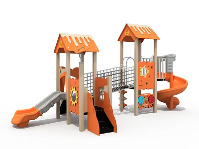 PE slide 3d model