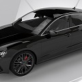 Car Audi A7 sports car luxury car sedan motor vehicle coupe 3d model