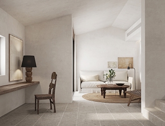 The Silent Living Room 3d model