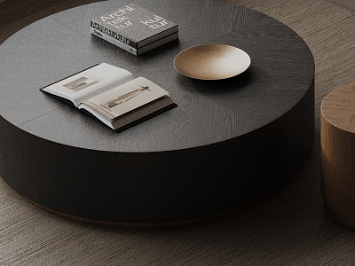 Modern coffee table model