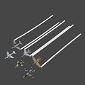 Modern Attack Airplane Pack 3d model