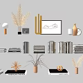 Modern ornaments combination 3d model