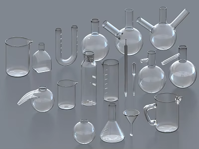 Elegant Handcrafted Ceramic Vessels With Diverse Shapes And Smooth Glaze Finishes For Home Decor 3d model