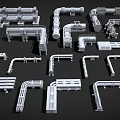 Different Types of Industrial Pipe Components and Fittings in